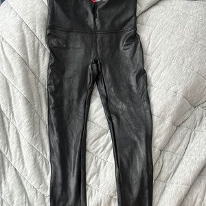Spanx Faux Leather Leggings